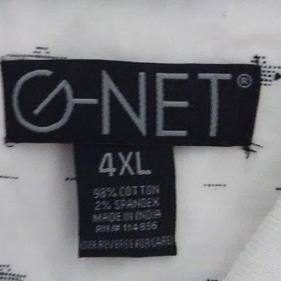 SALE NWT Mens G-Net Button Down Shirt. Size 4XL - Picture 5 of 7